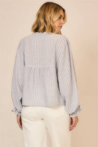 Sabrina Gathered Sleeve Top