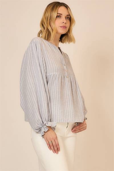 Sabrina Gathered Sleeve Top