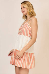 Valencia Cotton Tiered Dress