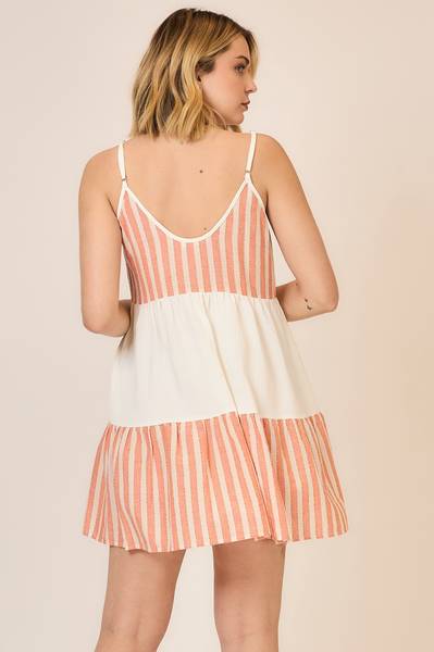 Valencia Cotton Tiered Dress