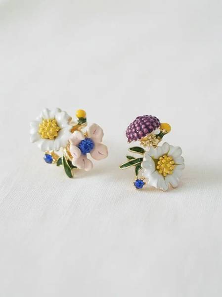 Wildflowers Bouquet Earrings