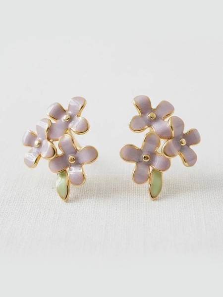 Forget-Me-Not Earrings