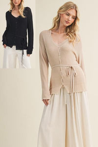 Breathless Belted Cardigan