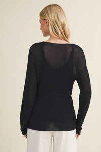 Breathless Belted Cardigan