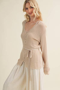 Breathless Belted Cardigan