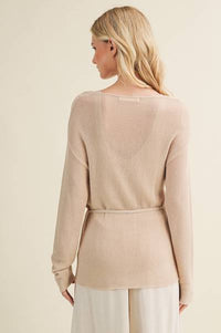 Breathless Belted Cardigan