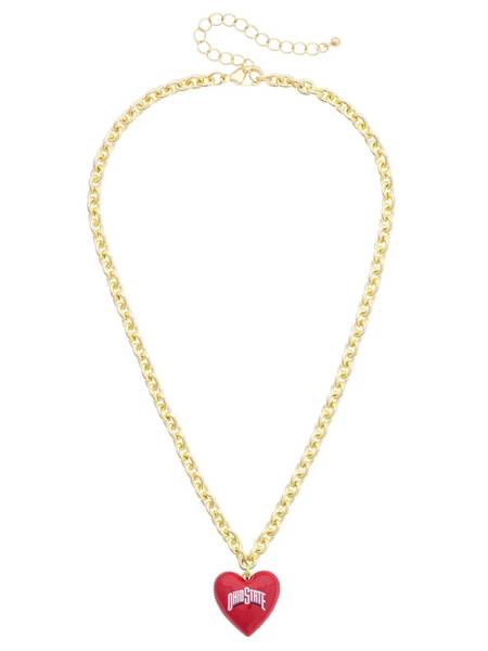 OSU Heart Necklace