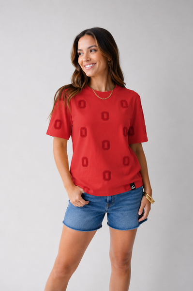 Ohio State Ritter Crop Tee