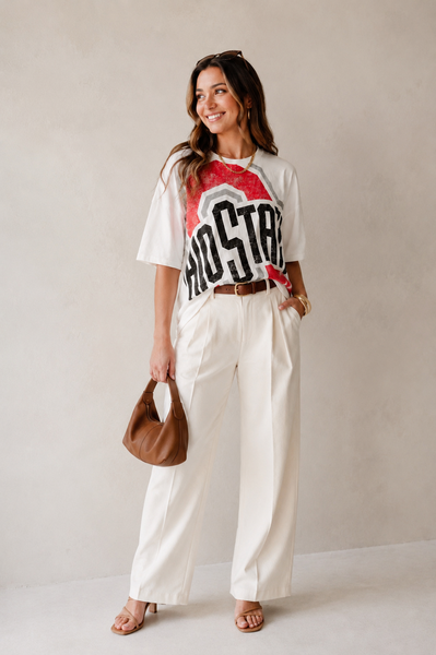 Ohio State Lawson Logo Oversized Tee