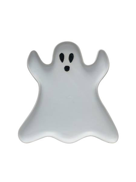 Stoneware Ghost Plate