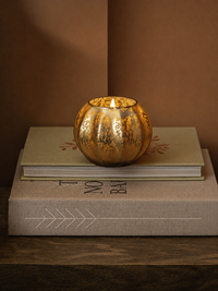Woodfire Mercury Pumpkin Candle
