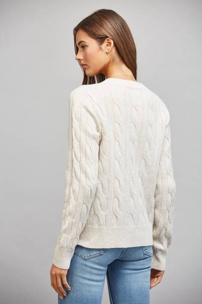 Porscha Cable Knit Cardigan