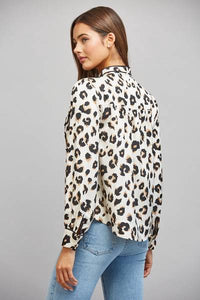Porta Necktie Leopard Top