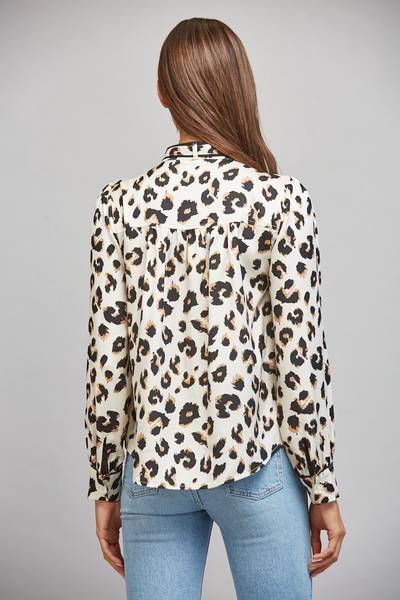 Porta Necktie Leopard Top