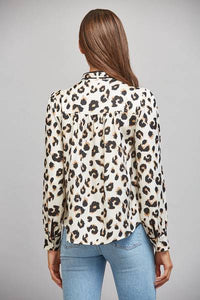 Porta Necktie Leopard Top