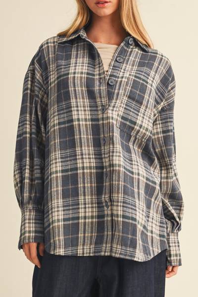 Maxwell Plaid Button Up Shirt