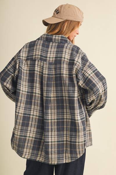 Maxwell Plaid Button Up Shirt
