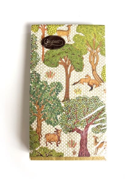 Arcadian Forest Linen Guest Towels