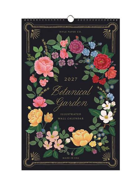 2027 Botanical Garden Wall Calendar