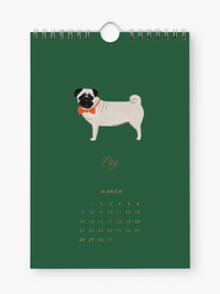 2027 Dog of the Month Calendar (6x9)