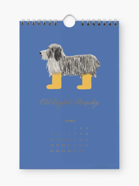 2027 Dog of the Month Calendar (6x9)