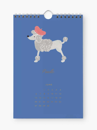 2027 Dog of the Month Calendar (6x9)