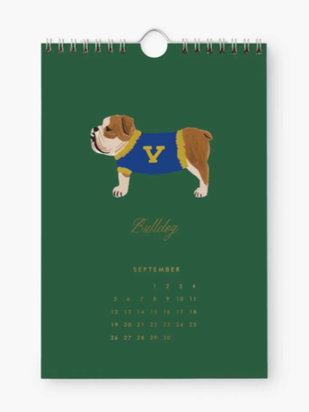 2027 Dog of the Month Calendar (6x9)