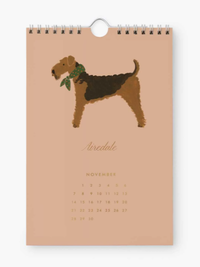 2027 Dog of the Month Calendar (6x9)