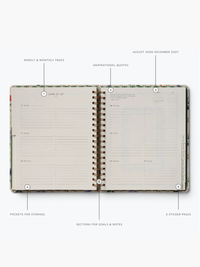 2027 Garden Study 17-Month Planner