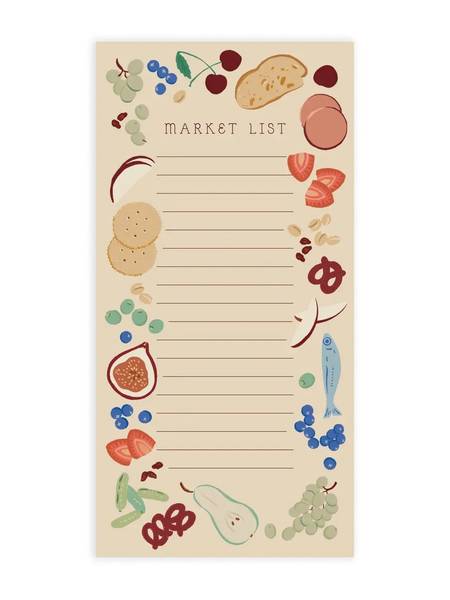 Charcuterie List Pad