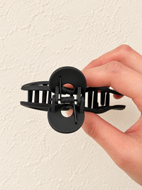 Lrg Black Bow Hair Clip