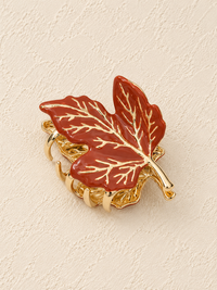 Maple Leaf Hair Clip