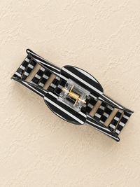 Hepburn Stripe Hair Clip