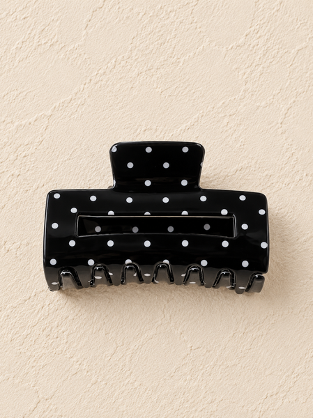Audrey Polka Dot Lrg Hair Clip
