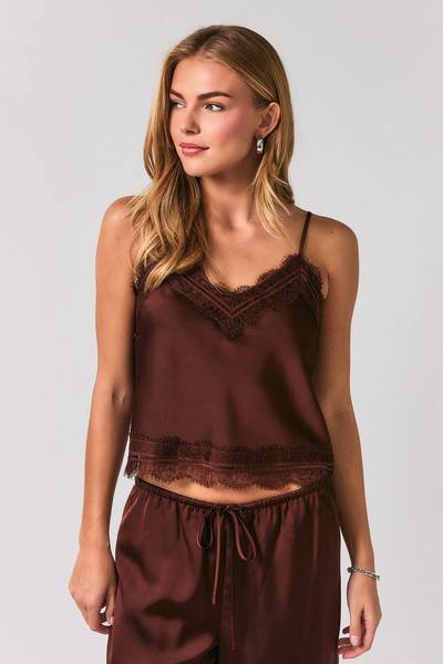 Ellianna Satin & Lace Camisole