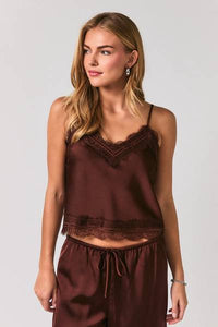 Ellianna Satin & Lace Camisole
