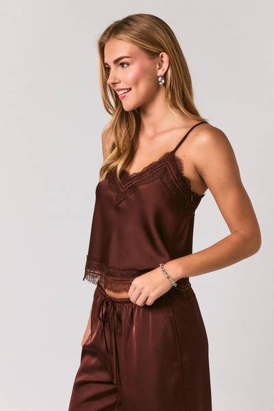 Ellianna Satin & Lace Camisole