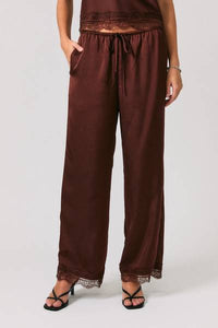 Ellianna Satin & Lace Pants
