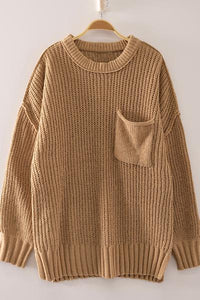 Marlow Chenille Pocket Sweater