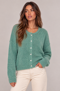 Mayley Roll Hem Cardigan
