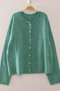 Mayley Roll Hem Cardigan