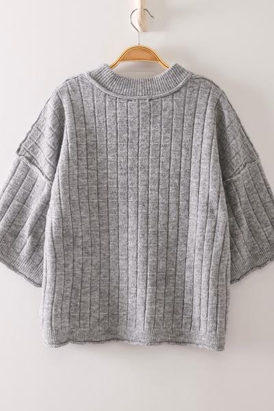 Gridlock Short Sleeve Sweater