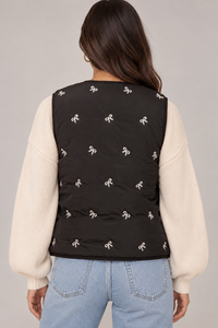 Bow Puffer Vest