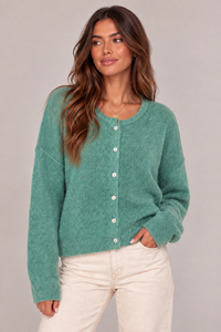 Mayley Roll Hem Cardigan