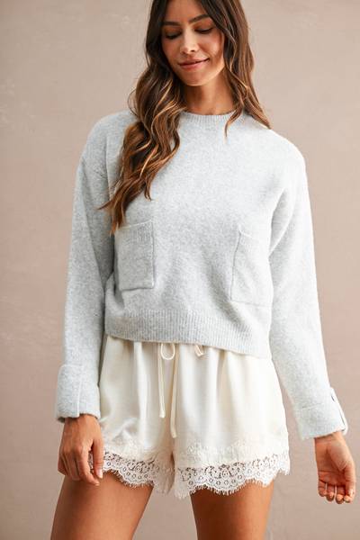 Birdie Front Pocket Sweater