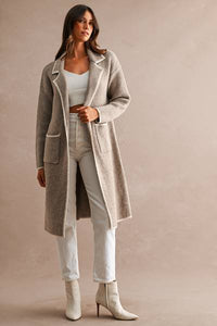 Juniper Collared Sweater Duster