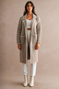 Juniper Collared Sweater Duster