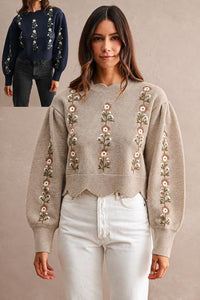 Wren Embroidered Sweater