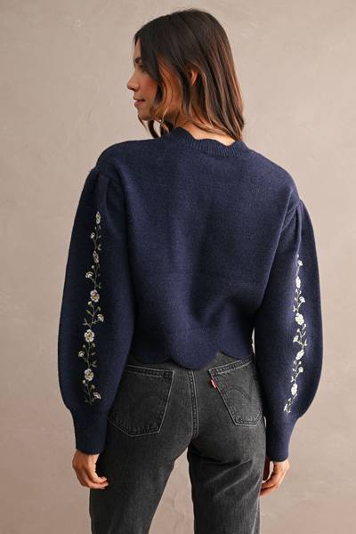 Wren Embroidered Sweater