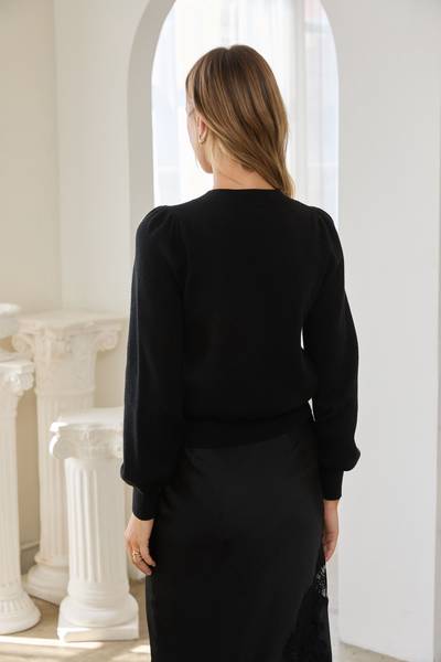 Diamond Bow Cardigan